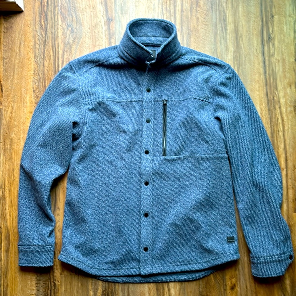 SITKA Gear snowcrest snap up sweater (blue)